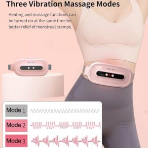 ماساژور و پد گرمایشی تسکین دردهای قاعدگی Wearable heating pad