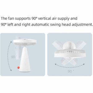 پنکه قابل حمل شیائومی مدل Mini Fan ZMYDFS01DM