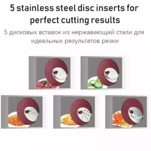 سالاد ساز و خردکن برقی چندکاره سونیفر Sonifer 5-in-1 Salad Maker مدل SF-5505