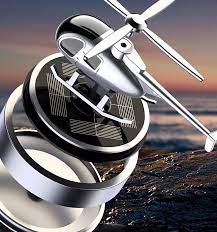 خوشبو کننده هوای خودرو هلیکوپتری با پنل خورشیدی مدل C919 Solar Helicopter aromatherapy